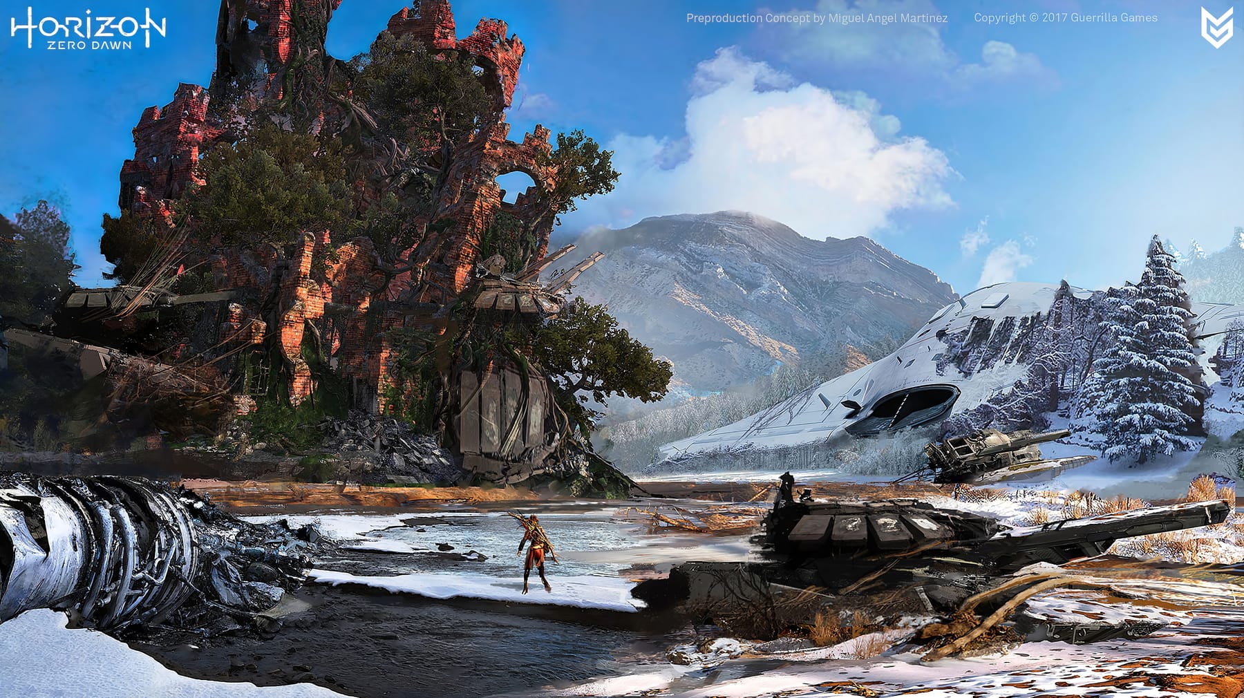 Horizon ruins concept